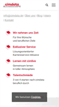 Mobile Screenshot of cimdata.de